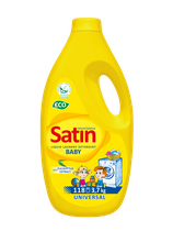 Гель для прання дитячого одягу Satin Natural Balance, 3.7 л (118 прань)