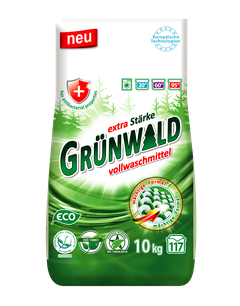 GRÜNWALD, порошок стиральный универсальный Горная Свежесть, 10 кг (117 стирок)