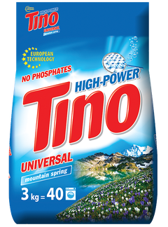 Универсальный стиральный порошок Tino, 3 кг