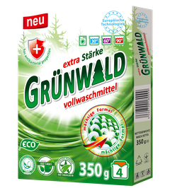 GRÜNWALD, порошок стиральный универсальный Горная Свежесть, 350 г 