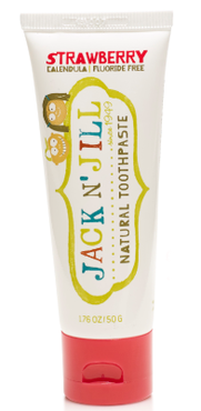 Натуральная зубная паста Jack N' Jill (со вкусом клубники), 50 г