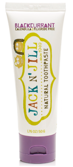 Натуральна зубна паста Jack N' Jill (зі смаком чорної смородини), 50 г