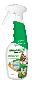 Средство для мытья холодильников и микроволновок, Green&Clean Professional, 500 мл Средство для мытья холодильников и микроволновок, Green&Clean Professional, 500 мл