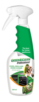 Средство для чистки духовок, вытяжек и грилей, Green&Clean Professional, 500 мл