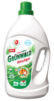 Гель для прання кольорових речей, Grünwald, 4л (80 прань)