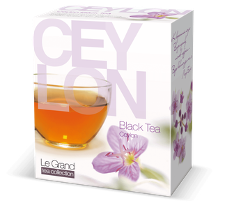 Черный цейлонский листовой чай CEYLON, 100г