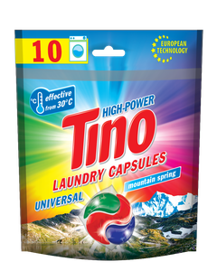 Капсули для прання універсальні TINO, 10 шт
