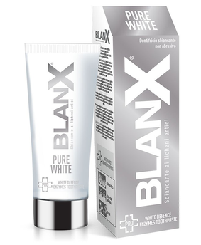 Зубная паста Blanx Pro "PURE WHITE" с энзимами, 75 мл Зубная паста Blanx Pro "PURE WHITE" с энзимами, 75 мл