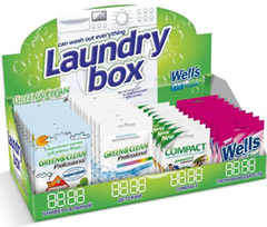 Набор для комплексной стирки Laundry Box - стиральный порошок в сашетках