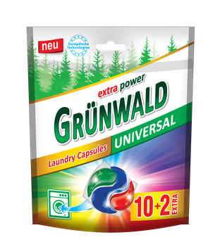 Капсули для прання універсальні Grunwald, 12 шт