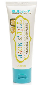 Натуральна зубна паста Jack N' Jill (зі смаком чорниці), 50 г